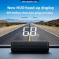 Head-Up-Display (HUD) Auto-GPS Digitale snelheidsmeter