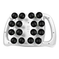 🔥Gratis verzending🔥Multifunctionele automatische spiermassageapparaat met 12 koppen