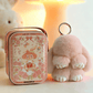 🐰 Handgemaakte Zachte Konijnen PomPom Sleutelhanger – Imitatiebont & Schattig Tasaccessoire!