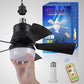 2-in-1 draagbare daklamp & lamp met afstandsbediening
