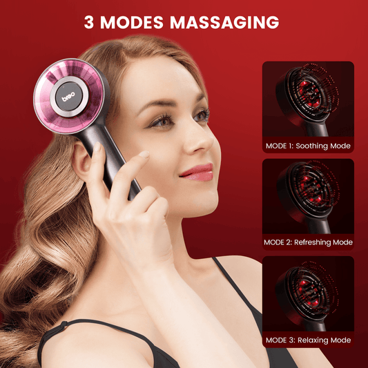 HOTTE VERKOOP 50% KORTING🎀 S3 Hoofdhuid Massage Borstel – Ontspan, Verwen & Stimuleer Je Hoofdhuid Thuis