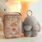 🐰 Handgemaakte Zachte Konijnen PomPom Sleutelhanger – Imitatiebont & Schattig Tasaccessoire!
