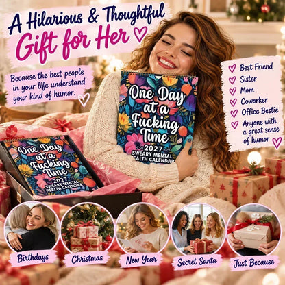 🔥🎉 Ruim 58.000 Verkocht! 🌟 2027 Grofgeestige Muurkalender – Hilarisch & Schunnig Cadeau voor Vrienden & Stressverlichting Thuis