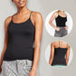 🔥Laatste dag - 50% korting🔥Halster vest voor dames - ingebouwde gewatteerde bh vest
