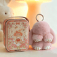 🐰 Handgemaakte Zachte Konijnen PomPom Sleutelhanger – Imitatiebont & Schattig Tasaccessoire!