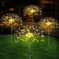 Waterdichte Vuurwerklamp op Zonne-Energie voor de Tuin