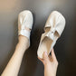 👣 Zachte leren sandalen met hol ontwerp en platte muiltjes🔥