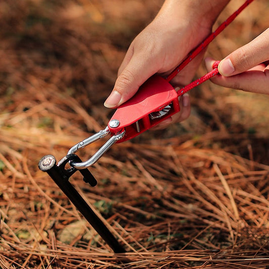 🔥50% korting🪢Draagbaar verstelbaar tentharnas met hoge sterkte, snel te bevestigen, camping touw 🌳 (4 stuks/set)