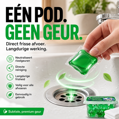 🏠💧 50% korting! Afvoer-Deodorant-Tabs – Bio-enzymformule neutraliseert geuren direct bij de bron. Onmiddellijke frisse geur, zonder agressieve chemicaliën. Zeg vaarwel tegen nare luchtjes. 🚰✅