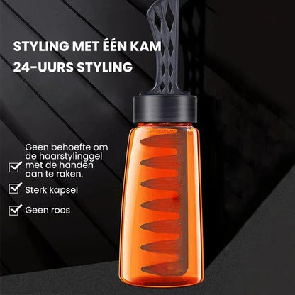 Mannen Haarstylinggel Met Kam