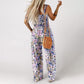 🔥50% korting🔥Mouwloze overalls jumpsuits voor dames met casual print🍃