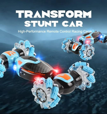 🚗🎮 RC-stuntwagen met gebarenbesturing – Twee modi met 360°-draaibewegingen en LED-verlichting