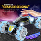 🚗🎮 RC-stuntwagen met gebarenbesturing – Twee modi met 360°-draaibewegingen en LED-verlichting