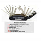 Hirundo 16-in-1 verchroomde EDC-multitool