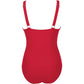 💃Vakantieaanbieding 49% KORTING💃Contrast Mesh Gerimpeld Eendelig Badpak Voor Dames