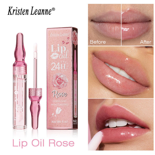 Hydraterende Lipgloss met Rozenblaadjes