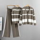 Dames Casual Gebreide 3-Delige Set