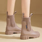 Waterdichte antislip-laarzen met dikke zool