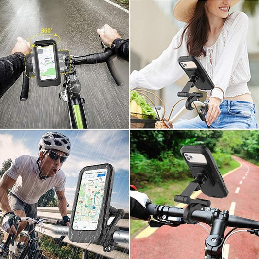 🔥50% KORTING🔥Waterdichte telefoonhouder voor fietsen en motorfietsen