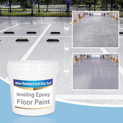🎁Slijtvaste Antislip Zelfnivellerende Epoxy Vloerverf
