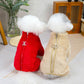 🔥Uitverkoop 49% korting🔥Winter Dogs Jumpsuit Coat with Back Zipper