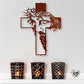 Hot Sale🔥Jezus Kruis Metalen Logo Christus Muurdecoratie