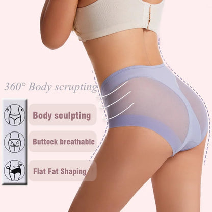 🌺🌺Naadloze ijszijde bodyconslip met hoge taille - betaal 1 krijg 4 (4 packs)