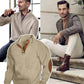 🎁Casual Pullover met lange mouwen en elleboogstukken voor heren🎁