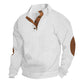 🎁Casual Pullover met lange mouwen en elleboogstukken voor heren🎁