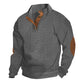🎁Casual Pullover met lange mouwen en elleboogstukken voor heren🎁