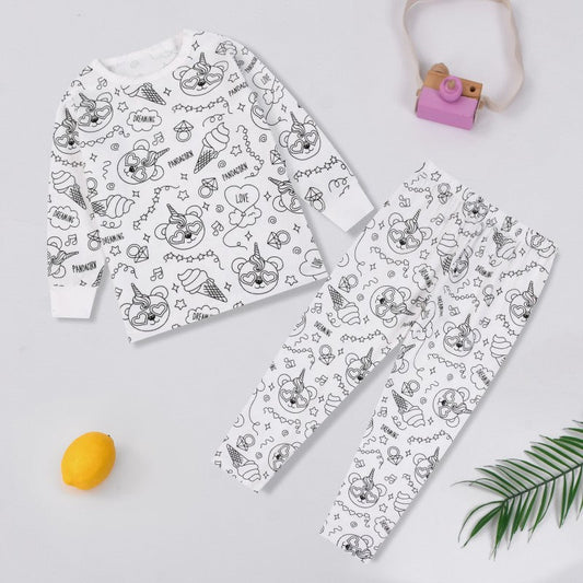 🤩DIY Cartoon Colorable Pajamas for Kids🤩