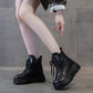 👢Leren dameslaarzen met pluche voering👢