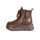 👢Leren dameslaarzen met pluche voering👢