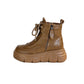 👢Leren dameslaarzen met pluche voering👢