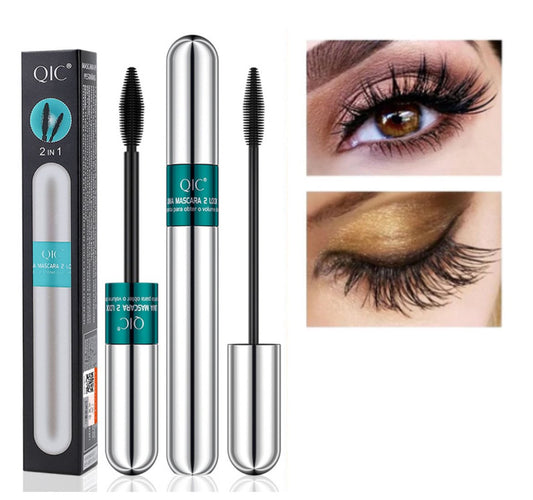 🤩Perfecte Cadeau voor Haar -  4D 2 in 1 Mascara - Volume, Waterdicht & Langhoudend🤩