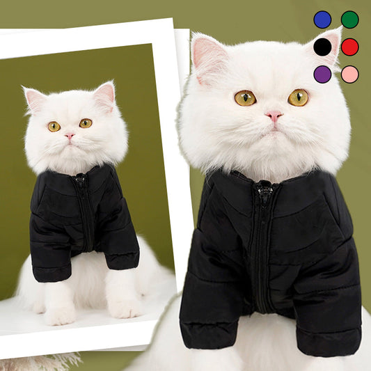 🔥49% UIT Kerstverkoop🔥Warme Jas met Rits voor Honden en Katten