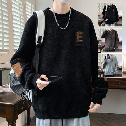 ❄️Kerstpromotie-49%korting❄️Men's Pullover Sweater with Plush Lining