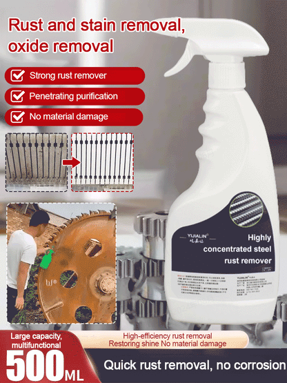 🔥🎁 Koop er 3, krijg er 2 gratis! ✨ Magische roestverwijderaar – Diepe penetratie, verbluffende resultaten in 30 seconden! 🛠️💧