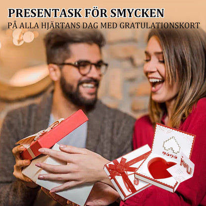 🔥Valentijnsdag promotie🔥Valentijnsdag sieraden geschenkdoos met wenskaart