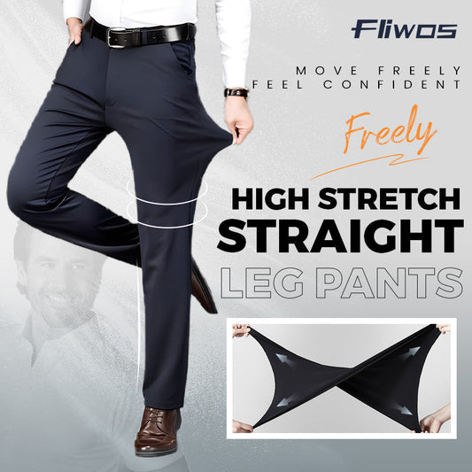 🎁Hot sale 50% KORTING--Gratis verzending⏳Fliwos Mens Stretch Dress Pants