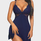 💖HOT SALE 49% KORTING💖Sexy kanten rand spleet strik decor slaapjurk voor dames