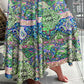 💥Uitverkoop 49% korting💕Modieus rokje met bloemenprint en hoge taille voor vrouwen