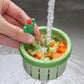 Schattige cactus gootsteenafvoerzeef