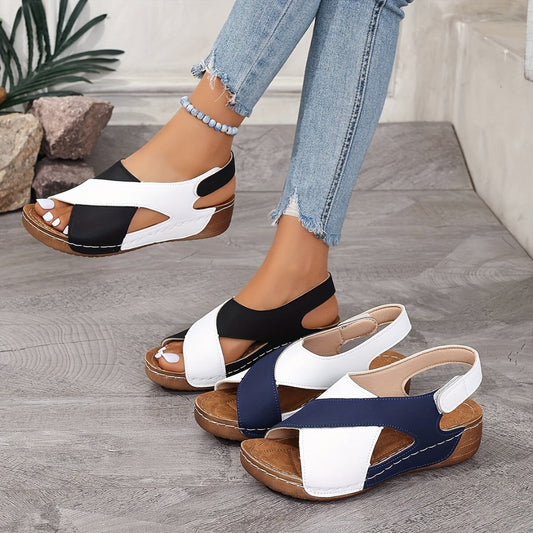 🏖️Spring Special Women's Extra-comfortable wedge and sandals👡
