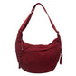 😍Designer Directe Verkoop👜Vrouwen Mode Effen Kleur Nylon Crossbody Hobo Tas