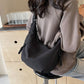😍Designer Directe Verkoop👜Vrouwen Mode Effen Kleur Nylon Crossbody Hobo Tas