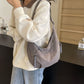 😍Designer Directe Verkoop👜Vrouwen Mode Effen Kleur Nylon Crossbody Hobo Tas
