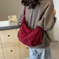 😍Designer Directe Verkoop👜Vrouwen Mode Effen Kleur Nylon Crossbody Hobo Tas