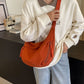 😍Designer Directe Verkoop👜Vrouwen Mode Effen Kleur Nylon Crossbody Hobo Tas