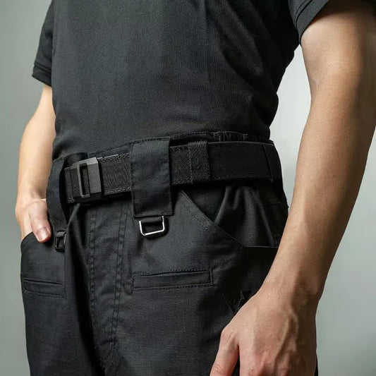 ⏳ Beperkte tijd 50% korting! 💥Automatische Gesp Stretch Nylon Riem voor Heren